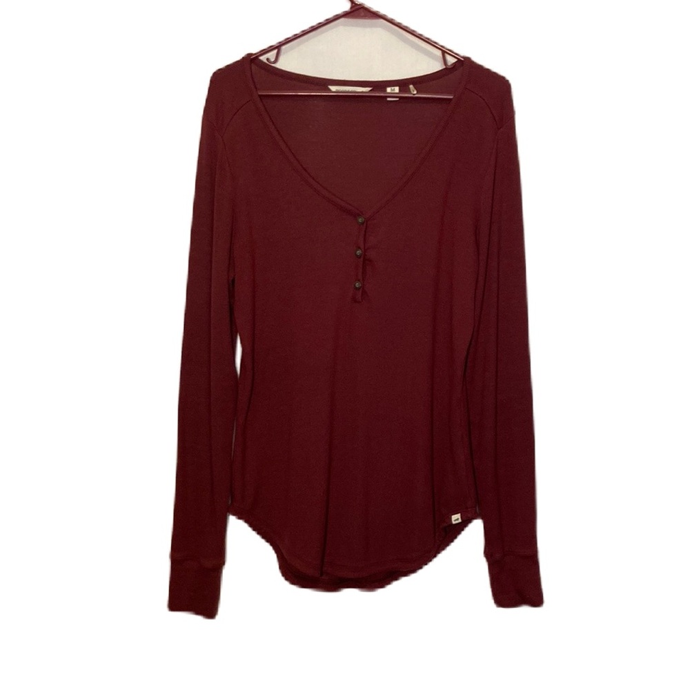 Toad&Co Women's Long Sleeve Tee - Burgundy